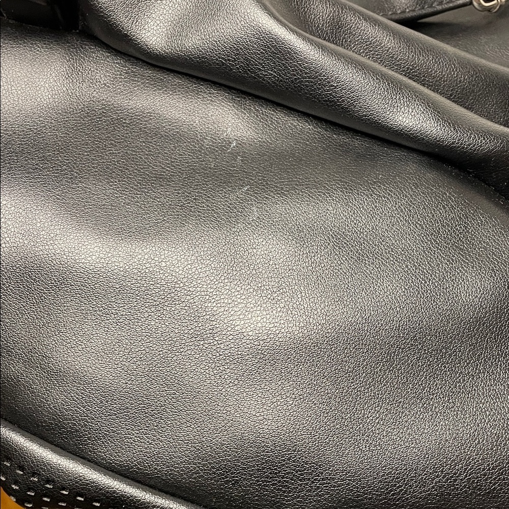 Christian Siriano Black Leather Backpack - Picture 7 of 9